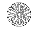 4261106E10 - Suspension: Wheel, Alloy for Toyota Image