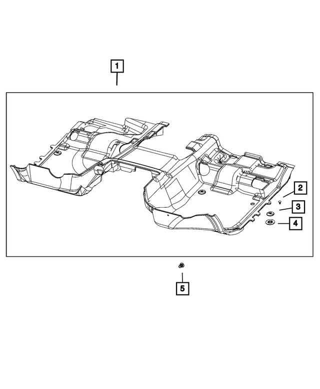 7GR671DMAB - : Front Floor Carpet for Mopar Image