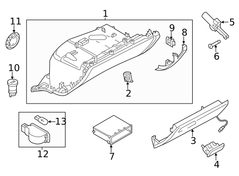 Instrument Panel for 2013 Audi A8 Quattro #1
