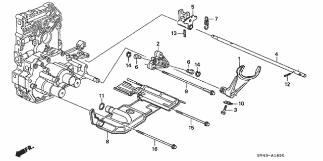 AT ATF Strainer (V6) for 1995 Honda Accord #0
