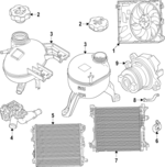 68475910AC - Cooling System: Fan Module for Dodge: Hornet Image