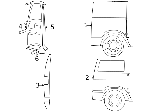 Side Panel for 2003 Dodge Ram 1500 Van #0
