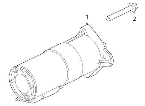 Starter for 2020 Land Rover Defender 90 #0