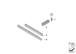 51477076688 - Retrofitting / Conversion / Accessories: Luggage Comp.Indentation Partition for BMW Image