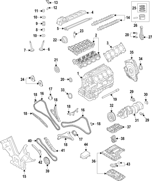 Engine for 2021 Porsche Panamera #1