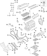 PAB103383C - Engine: Head Gasket for Porsche Image