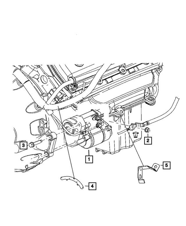 « 4608997AF – Electrical : Faisceau De Câblage Support pour Mopar Image »