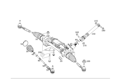 Steering Gear for 2018 Mercedes-Benz SL65 AMG #0