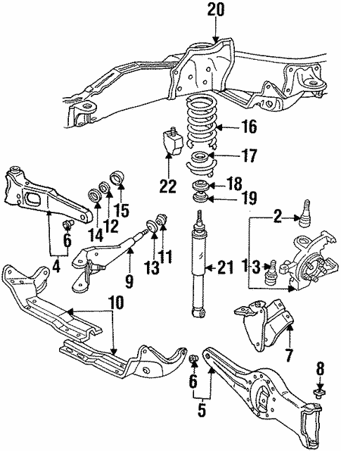 Suspension Components for 1994 Ford Ranger | OEM Parts Online