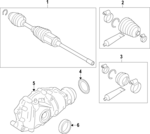 31608657291 - : Axle Assembly for BMW: 740i xDrive Image