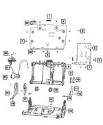 5139636AA - Interior Trim: Seat Bolt for Mopar Image