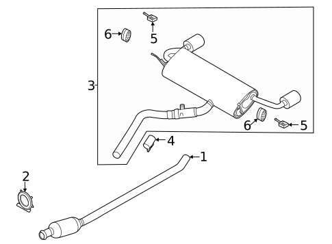 Exhaust Components for 2025 Lincoln Corsair #0