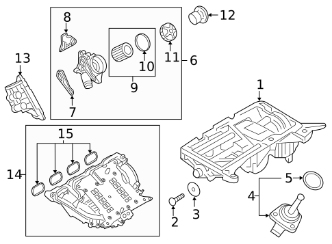 Intake for 2017 BMW X5 #0