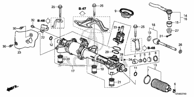 P.S. Gear Box (Eps) for 2018 Acura MDX #0