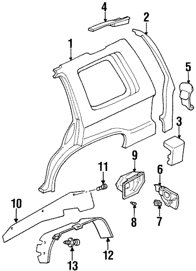 8943598893 - Body: Extension for Acura Image