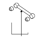 552503W110 - Suspension: Tie Rod for Hyundai Image