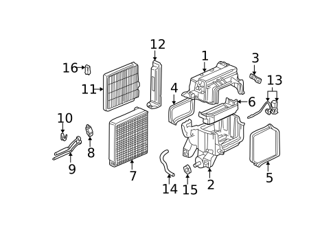 Filters for 2006 Acura MDX #0