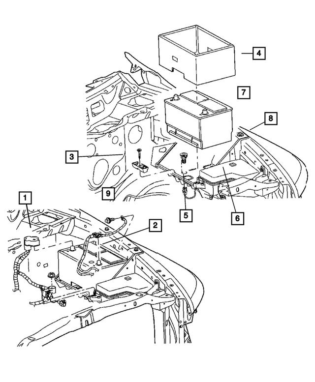 BL65F121AA - Electrical: Storage Battery, Latin America for Mopar Image