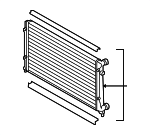 1K0121251AB - Cooling System: Radiator for Volkswagen Image