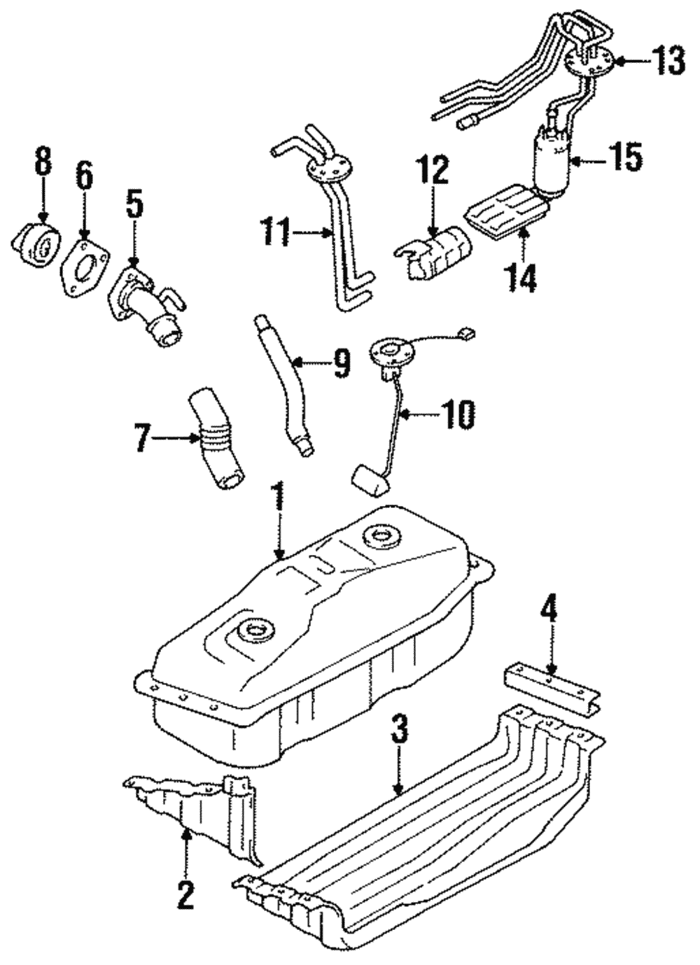 pocoページ【Z-596】 83320-80195 sensor fuel level sender gage assy for COROLLA