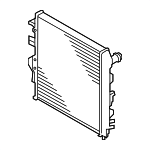 7P0121253A - Cooling System: Radiator for Volkswagen: Touareg Image