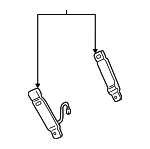 1L2Z7861203CAA - Electrical: Buckle End for Ford: Explorer Sport, Explorer Sport Trac | Mercury: Mountaineer Image