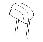 52205A1C1B0 - : 2022 BMW X4 - Headrest for BMW: X4 Image