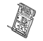 52207399215 - Body: Seat Back Frame for BMW: X4 Image
