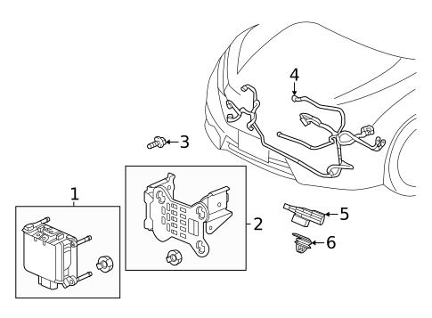 Electrical Components for 2020 Honda Civic #0