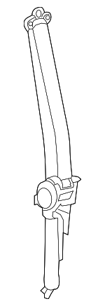 898444BA8A - : 2014-2018 Nissan Rogue - Lap &amp; Shoulder Belt for Nissan: Rogue Image