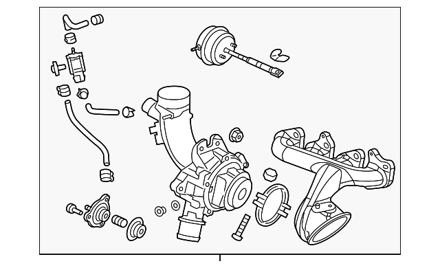 2012-2021 GM Engine Turbocharger (IF TURBOCHARGER IS REPLACED, REPLACE ...