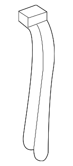 MR535276 - Body: Center Support for Chrysler: Sebring | Dodge: Stratus Image