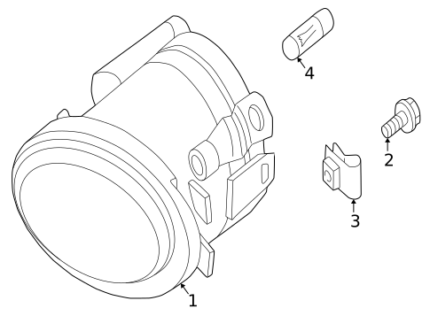 Fog Lamps for 2001 BMW 325xi #1