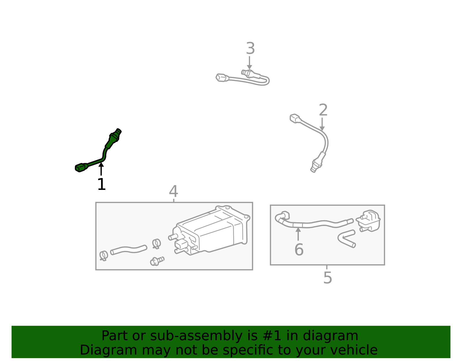89467-71020 - Oxygen Sensor 2004-2009 Toyota | Longo Toyota Parts