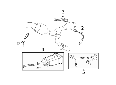 Emission Components for 2009 Toyota 4Runner #0