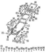 68461725AA - : Fender Bracket for Mopar Image