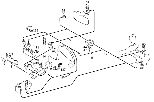 115458126 - Electrical System: Contact Spring for Mercedes-Benz Image image