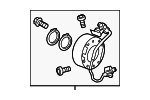 3892464AA01 - HVAC: Coil for Honda Image