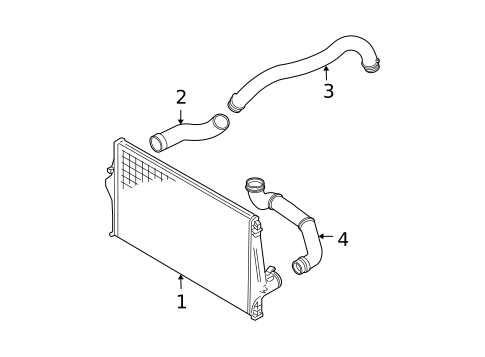 Intercooler for 2003 Volvo XC90 #0
