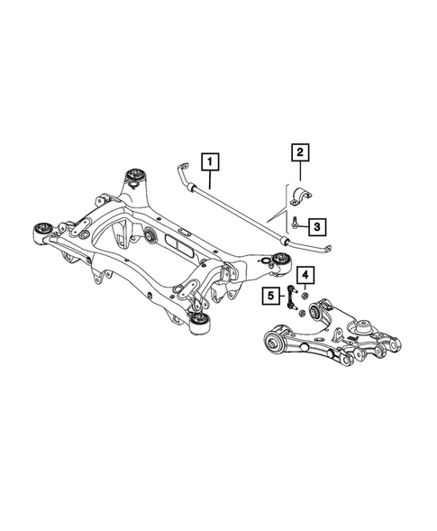 Rear Stabilizer Bar for 2024 Alfa Romeo Stelvio #0