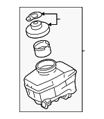 2013-2024 Lexus - Master Cylinder Reservoir