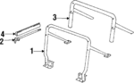 55346189 - Body: Roll Bar for Mopar Image