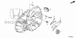 22825R8R000 - Transmission - Manual: BOLT, RELEASE FORK for Honda Image