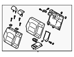 89400G5010AY6 - : Seat Back Assembly - Passenger Side (RH) for Kia: Niro, Niro EV Image
