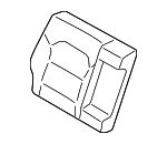 89450G5000 - Body: Seat Back Pad for Kia: Niro, Niro EV Image