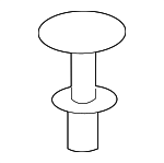 Trunk Lid Trim Rivet