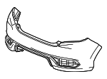 4715TBJA00ZZ - : Bumper Cover for Honda: Civic Image