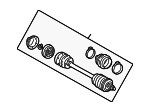 2083504000 - Suspension: Axle Assembly for Mercedes-Benz Image