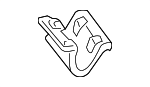 863511D051 - Body: Emblem Bracket for Kia Image