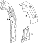 86563682 - Body: Filler for Chevrolet: Colorado | GMC: Canyon Image